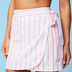 Cotton Voile Wrap Skirt